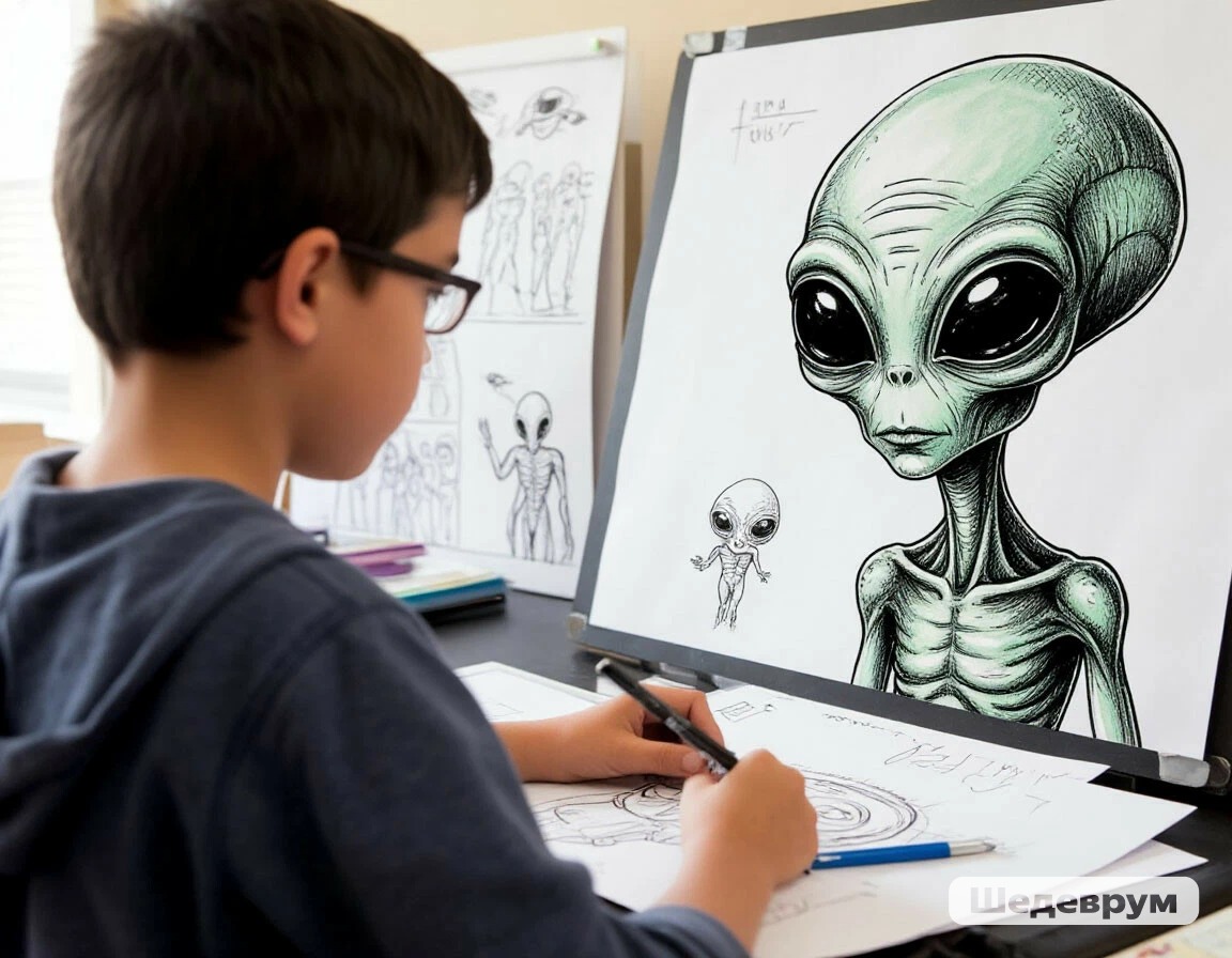 Unit 1 - We are drawing an alien